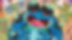 A picture of the Pokemon card, Seismitoad.